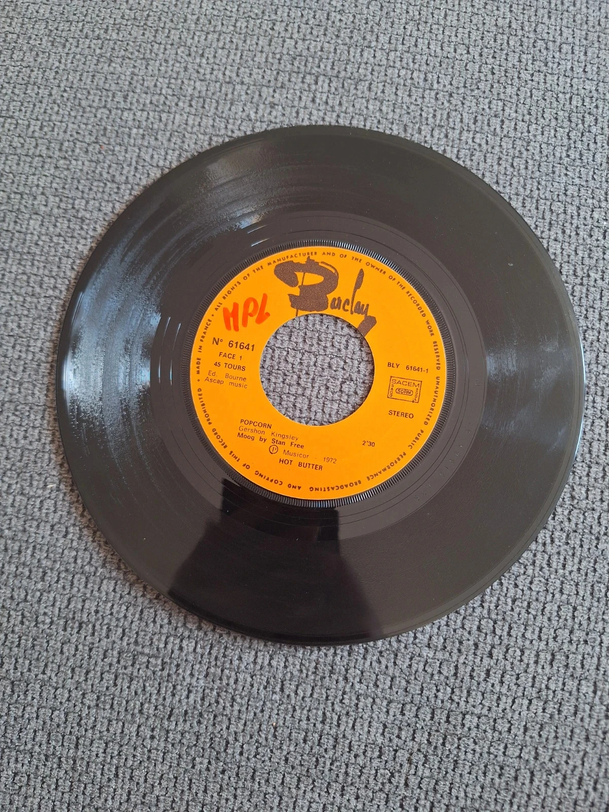 Popcorn de mantequilla caliente de vinilo – photo 4